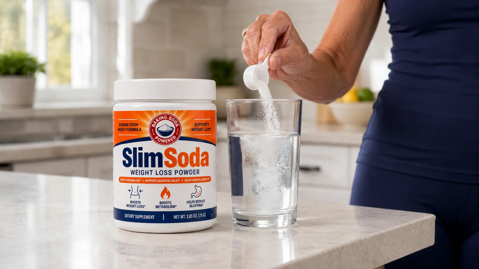 Add one scoop
